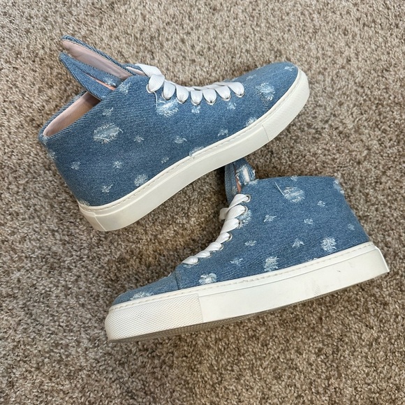 Minna Parikka denim bunny sneakers size 37 - Picture 4 of 12